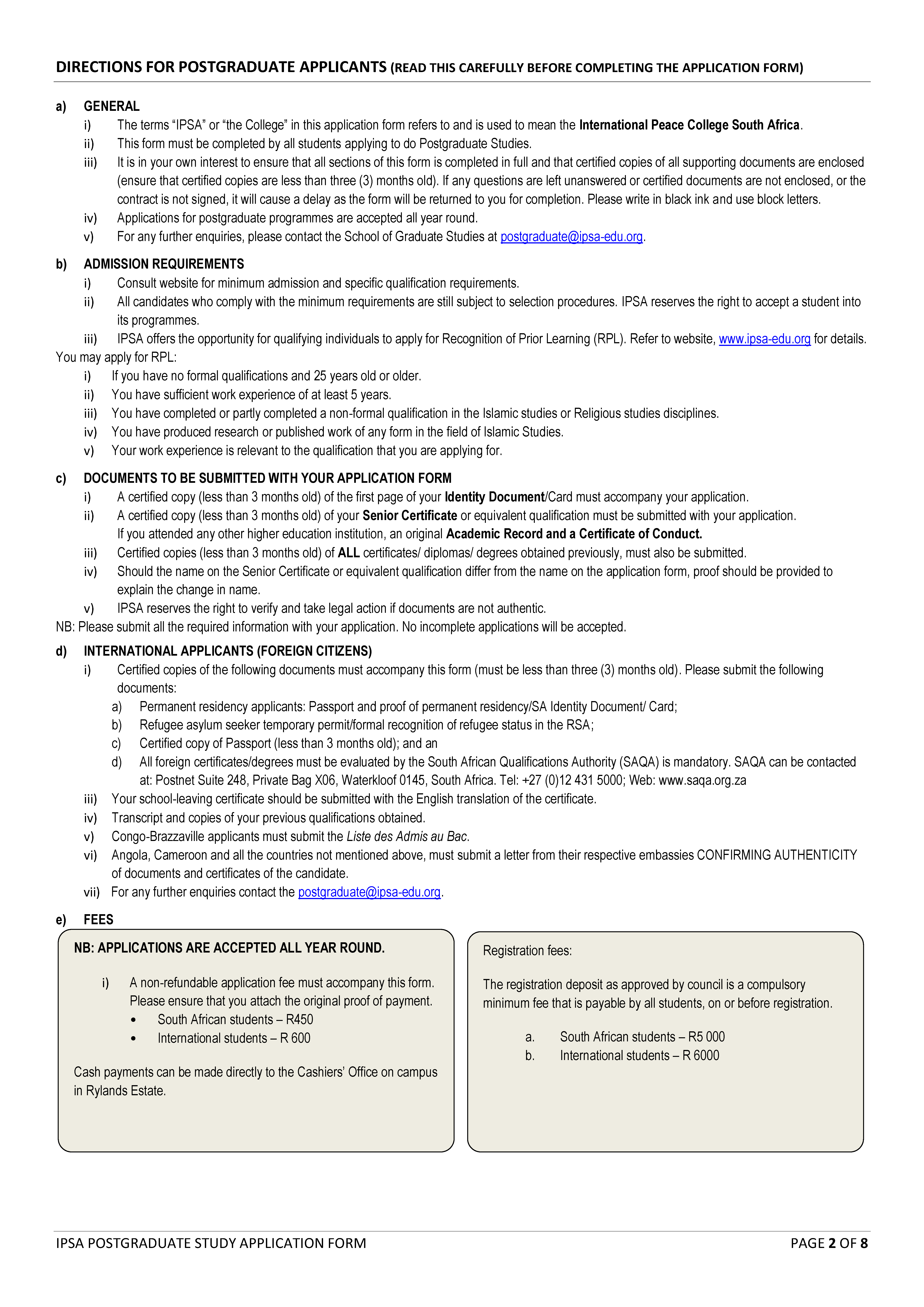 IPSA PG APPLICATION FORM UPDATE final 27 June 2022 Page 2